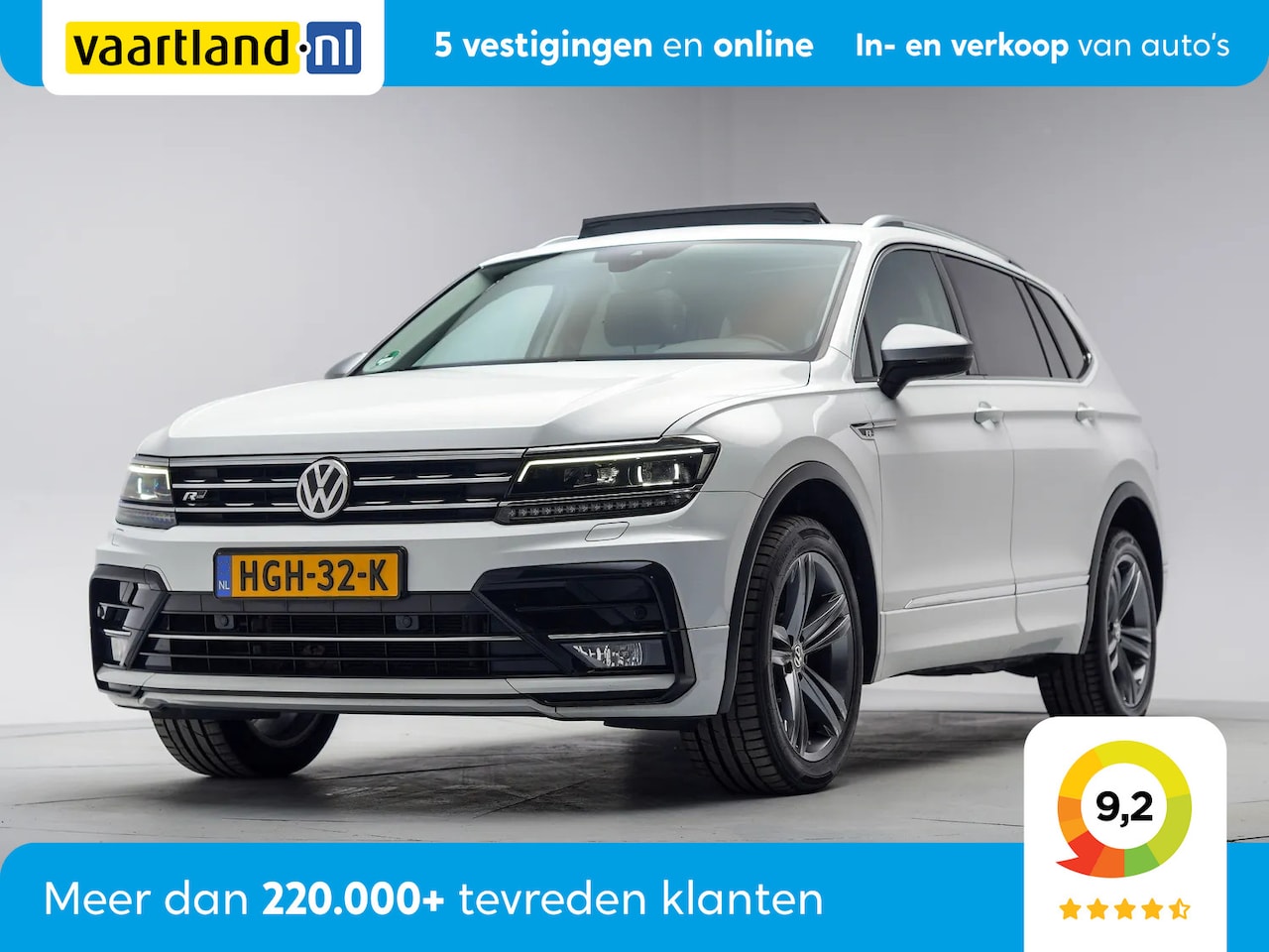 Volkswagen Tiguan Allspace - 1.5 TSI R-line [ Panoramadak Virtual LED ] - AutoWereld.nl