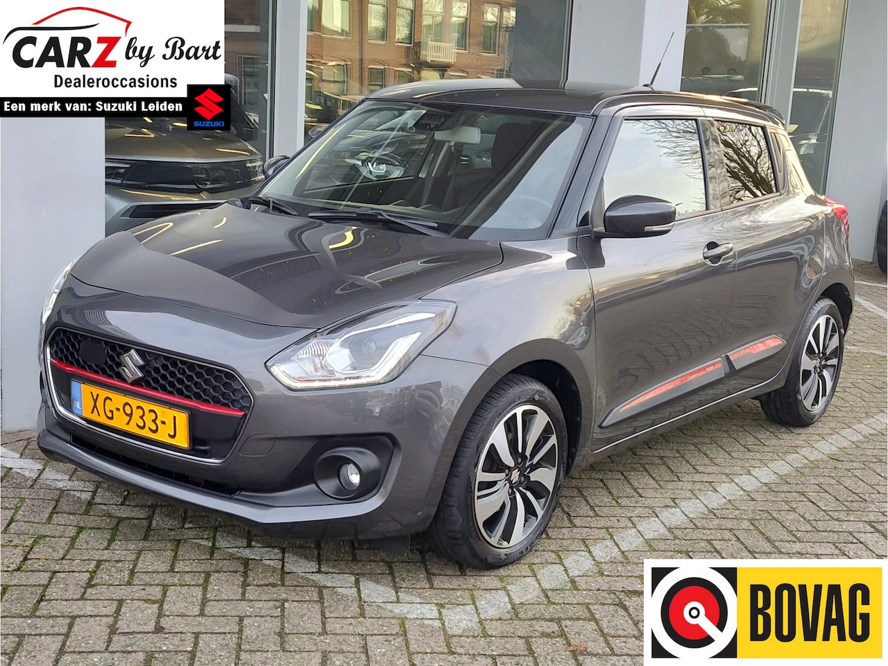 Suzuki Swift - 1.0 BOOSTERJET STIJL SMART HYBRID Adaptive Cruise | Stoelverwarming | LED | Keyless - AutoWereld.nl
