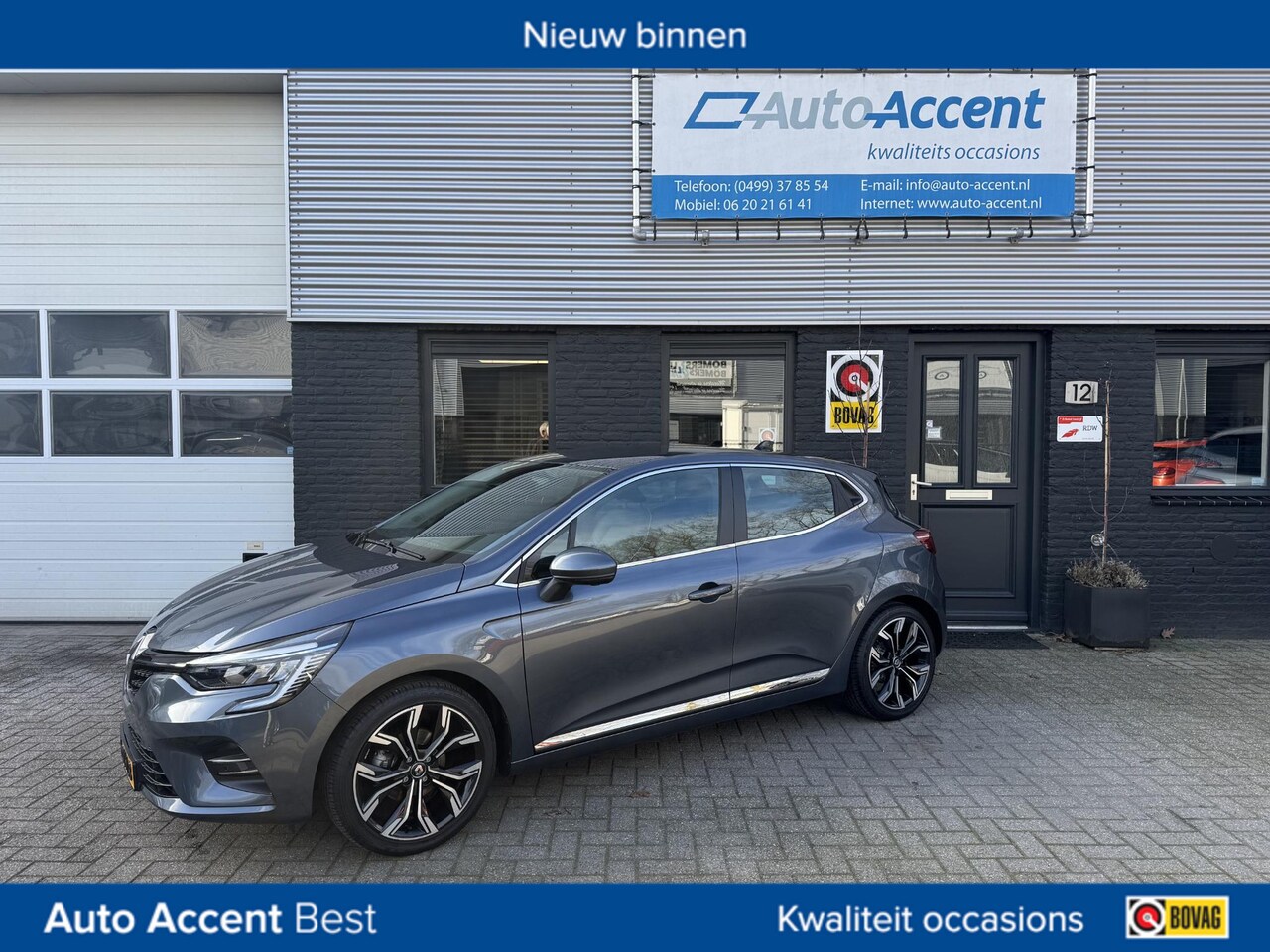 Renault Clio - 1.0 TCe Intens Navi/Camera-360/Trekhaak-afn./73dkm... - AutoWereld.nl