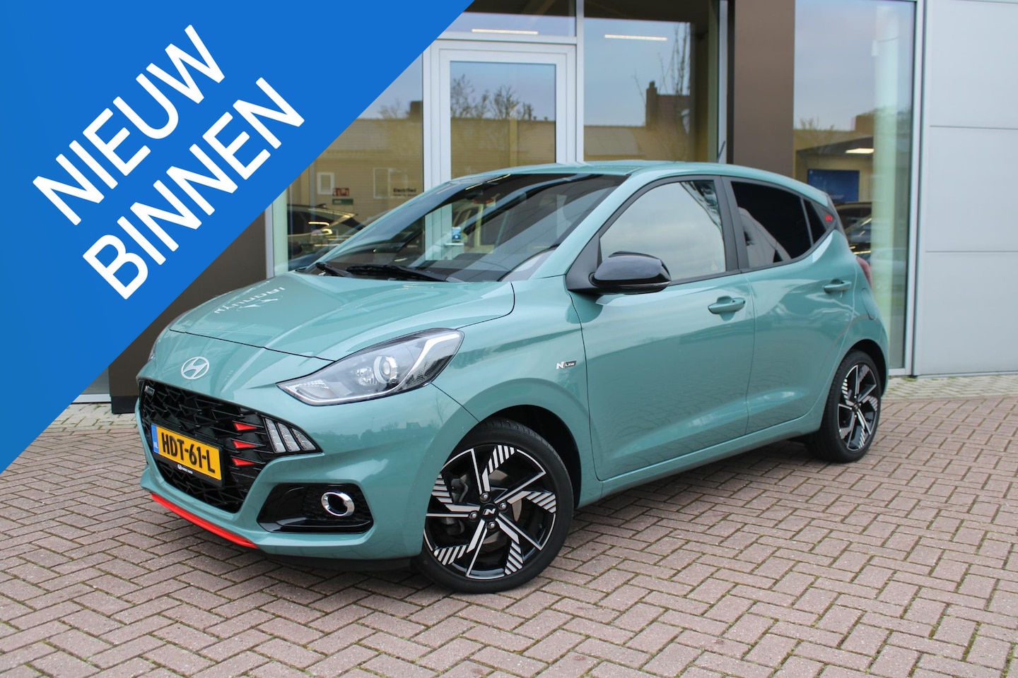 Hyundai i10 - 1.0 T-GDI 90pk N Line 5-zits Turbo Airco/ECC Camera Carplay Demo Uniek Vol!!!! - AutoWereld.nl