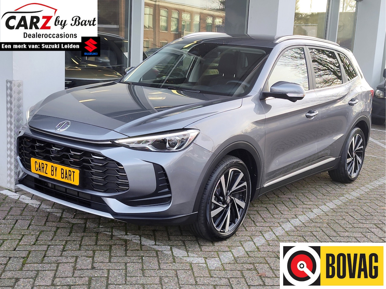 MG ZS - 1.5 LUXURY AUT. Leder | 12.3" Touchscreen | Stuurverwarming - AutoWereld.nl