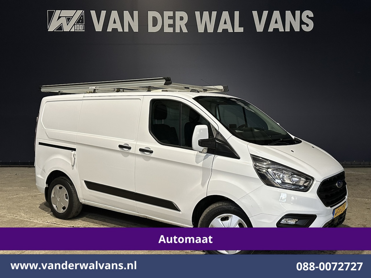Ford Transit Custom - 2.0 TDCI 130pk Automaat L1H1 Euro6 Airco | 2x zijdeur | Navigatie | Apple Carplay | LED | - AutoWereld.nl