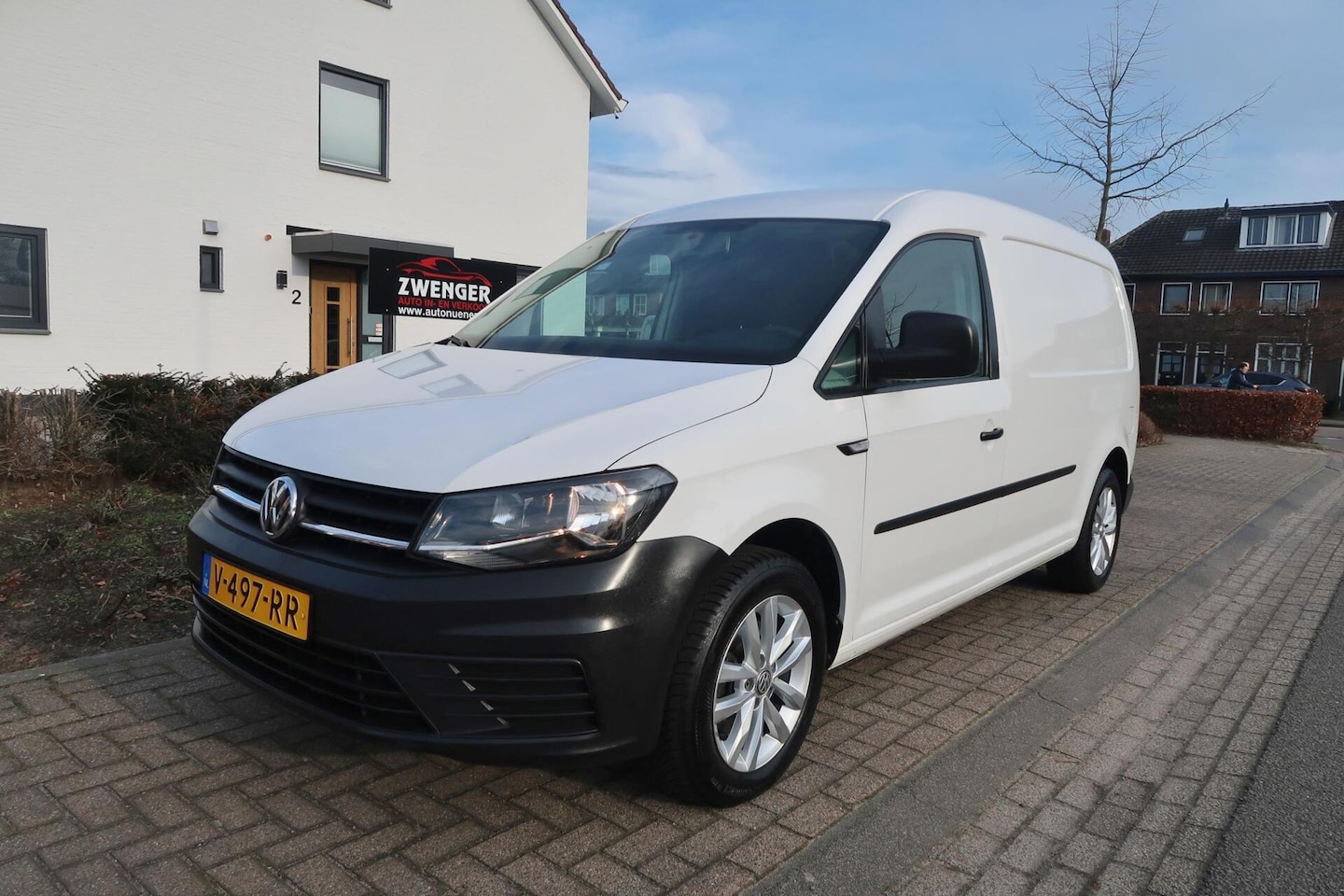 Volkswagen Caddy Maxi - Bestel 2.0 TDI L2H1 NAVIGATIE|PDC|BLUETOOTH|SORTIMO-INRICHTING|1E EIGENAAR - AutoWereld.nl