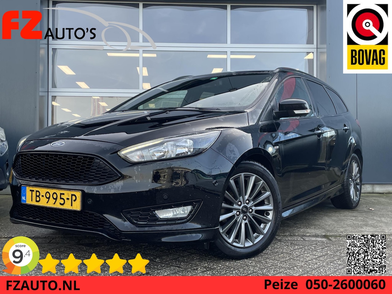 Ford Focus Wagon - 1.0 ST-Line - Navigatie - Climate Control - Parkeersensoren - AutoWereld.nl