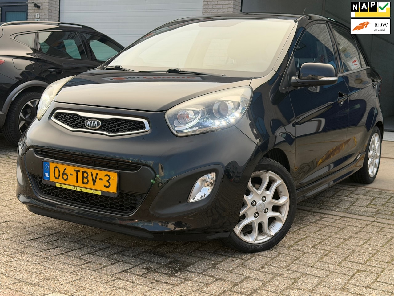 Kia Picanto - 1.0 CVVT Plus Pack/ 5drs/ nap/ 3e EIG/ dealeronderhouden/ 1jaar apk/ airco/ navi/ EL-ramen - AutoWereld.nl