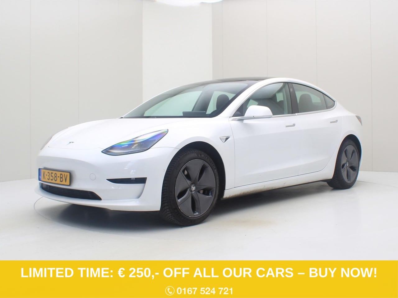 Tesla Model 3 - Standard RWD Plus [ TREKHAAK+LFP-ACCU+AUTOPILOT+60 kWh+PREMIUM AUDIO ] - AutoWereld.nl