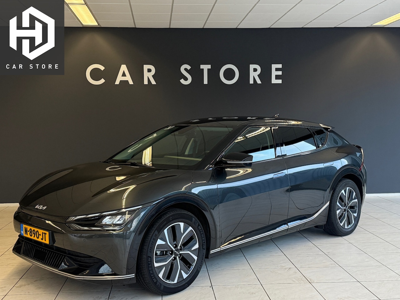 Kia EV6 - Plus 77.4 kWh 100% SOH Dealer Onderhouden - AutoWereld.nl