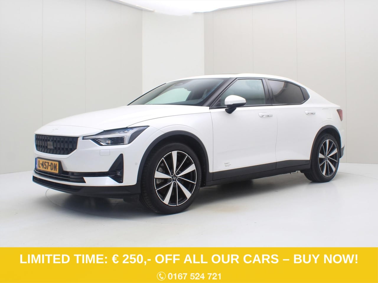 Polestar 2 - Long Range Dual Motor 408pk [ TREKHAAK+PILOT PLUS+19 INCH+PANO ] - AutoWereld.nl