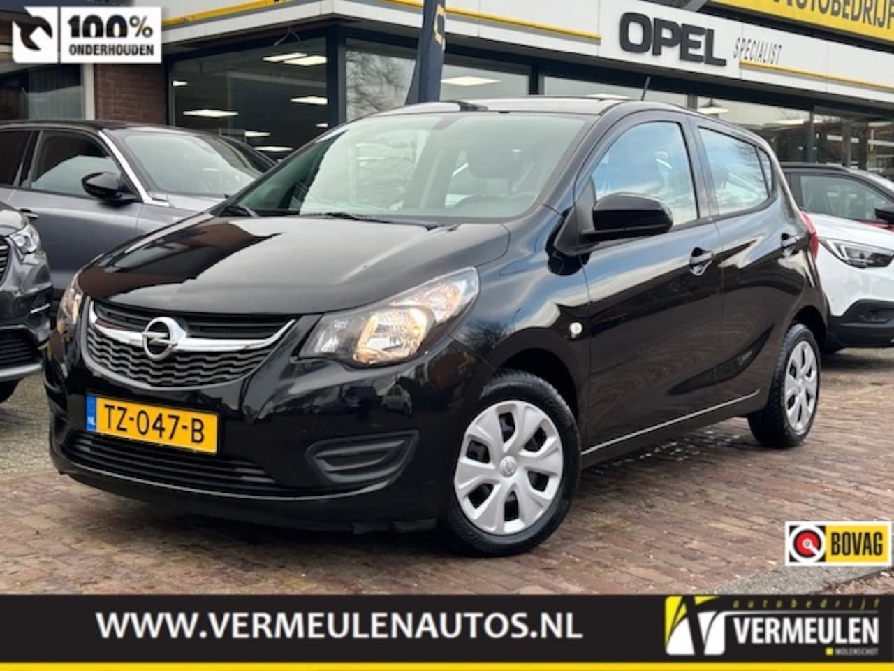 Opel Karl - 1.0 75PK Edition + Airco/ Cruise/ Bluetooth/ NL auto - AutoWereld.nl
