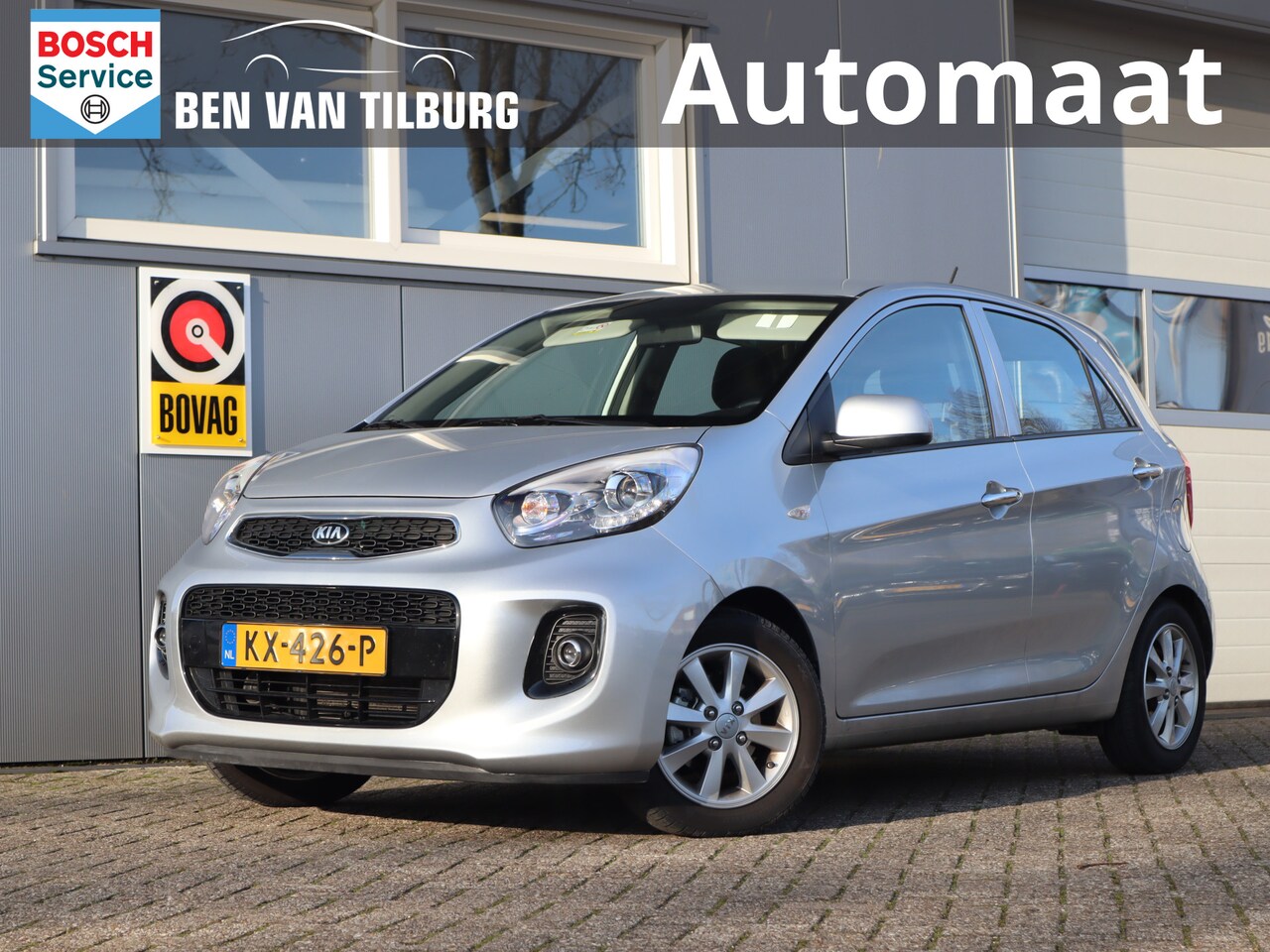 Kia Picanto - 1.2 CVVT DynamicLine / stoelverwarming / Trekhaak / Cruise control / Automaat - AutoWereld.nl