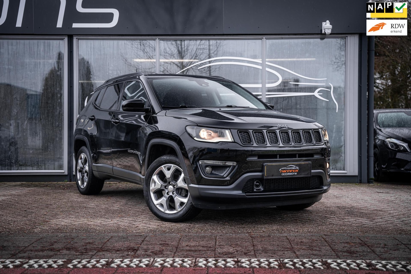 Jeep Compass - 1.4 MultiAir Limited 4x4|Trekh|Carplay|Stoel/Stuurverwarming|Cruise|Lane Assist| - AutoWereld.nl