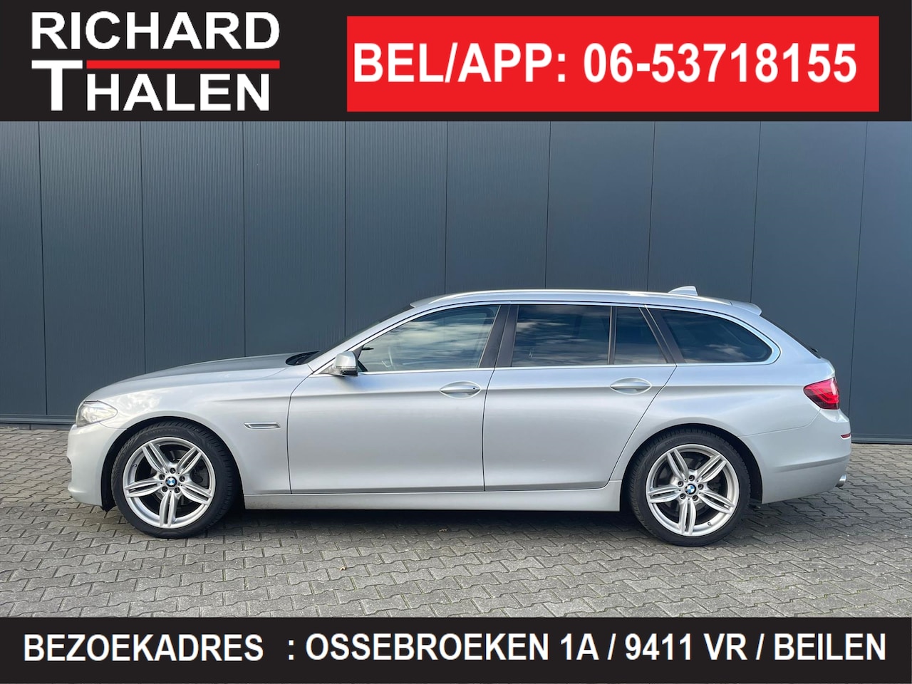 BMW 5-serie Touring - 520d 184pk Aut. Executive | 8 TRAPS AUTOMAAT | TREKHAAK | - AutoWereld.nl