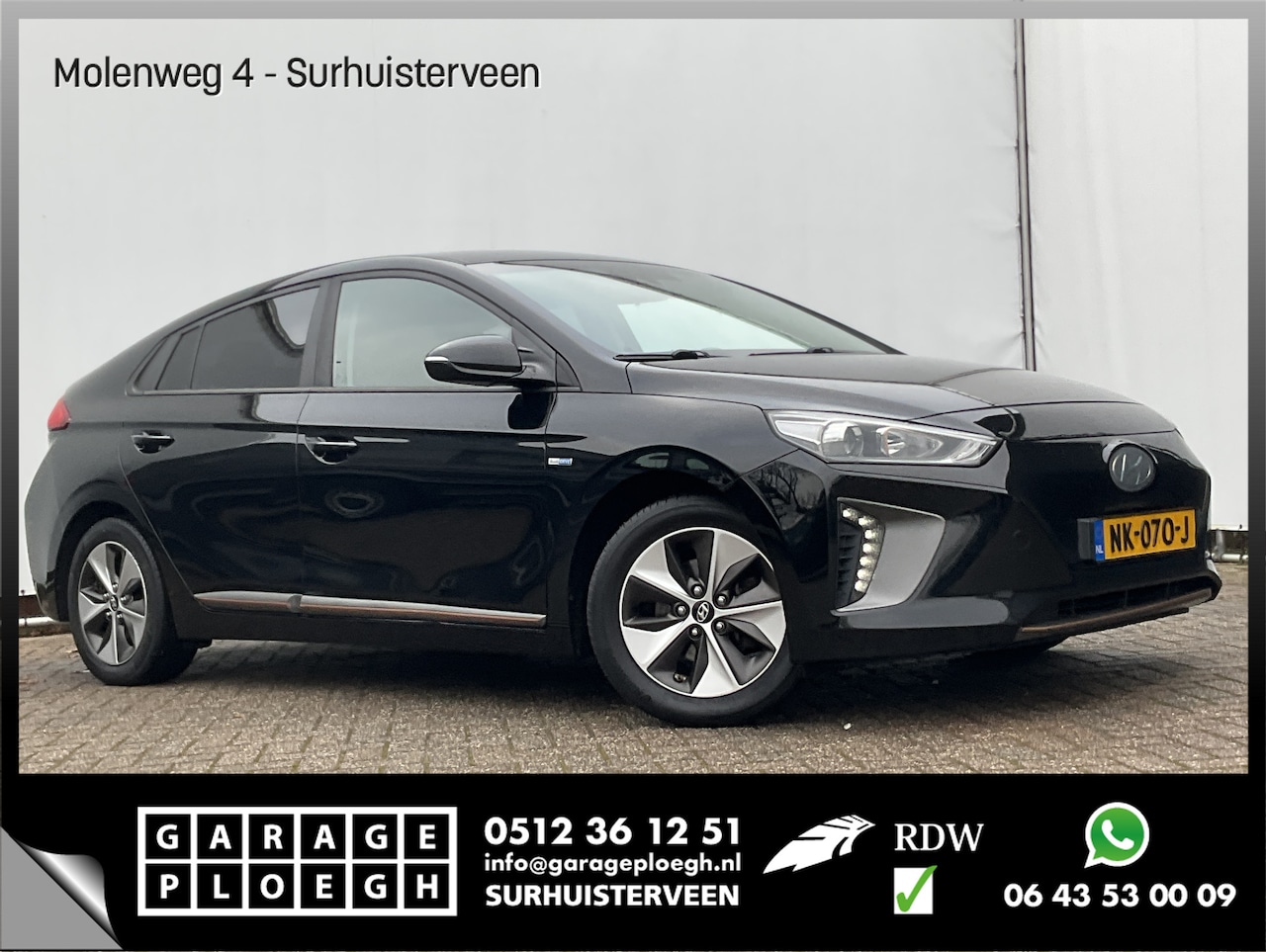 Hyundai IONIQ - Comfort EV DAB 100% Elektrisch Carplay Camera Keyless NL-Auto Voll.Onderhouden! - AutoWereld.nl