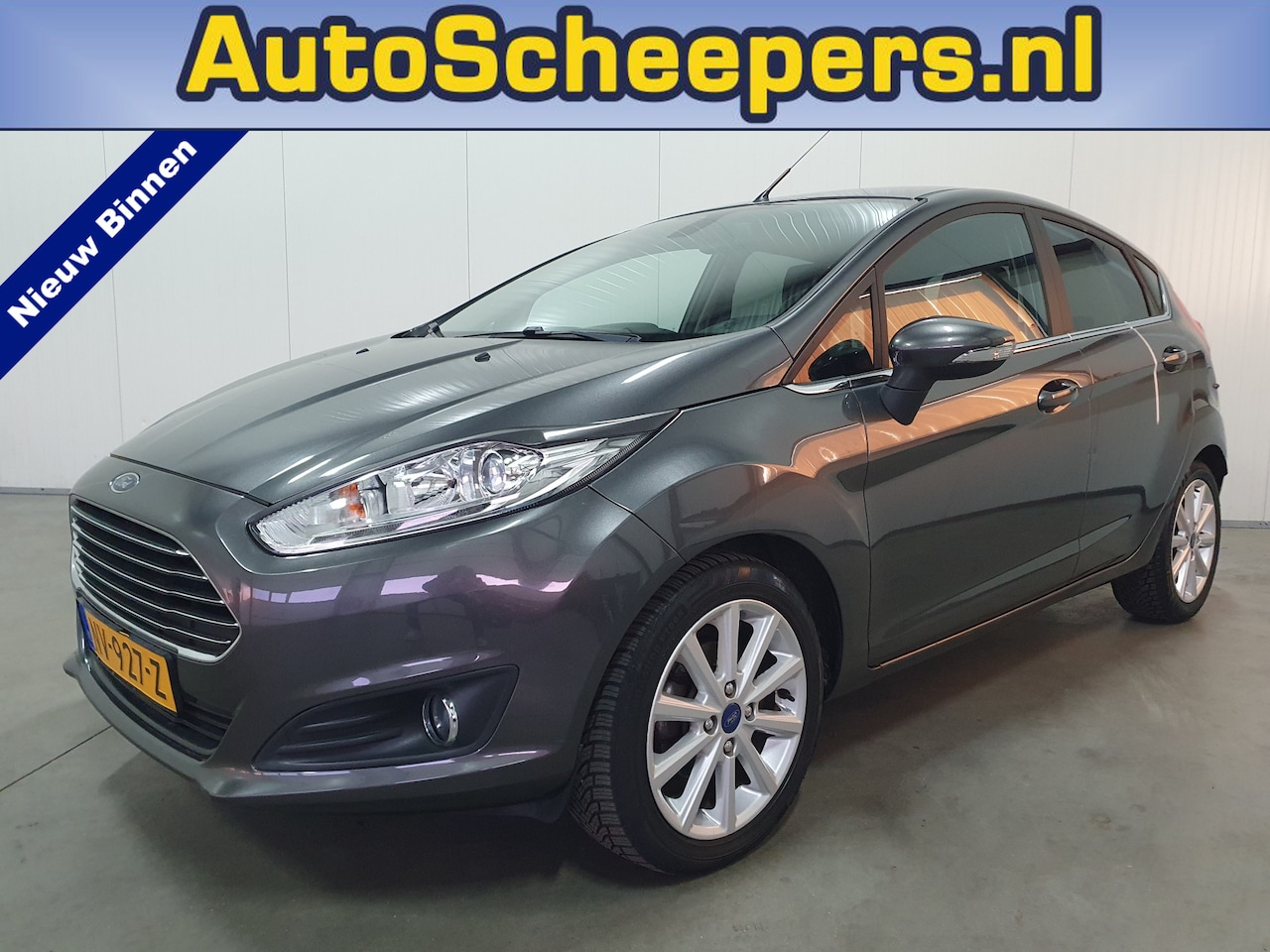 Ford Fiesta - 1.0 EcoBoost Titanium CRUISE/CLIMA/TRHAAK/LMV - AutoWereld.nl