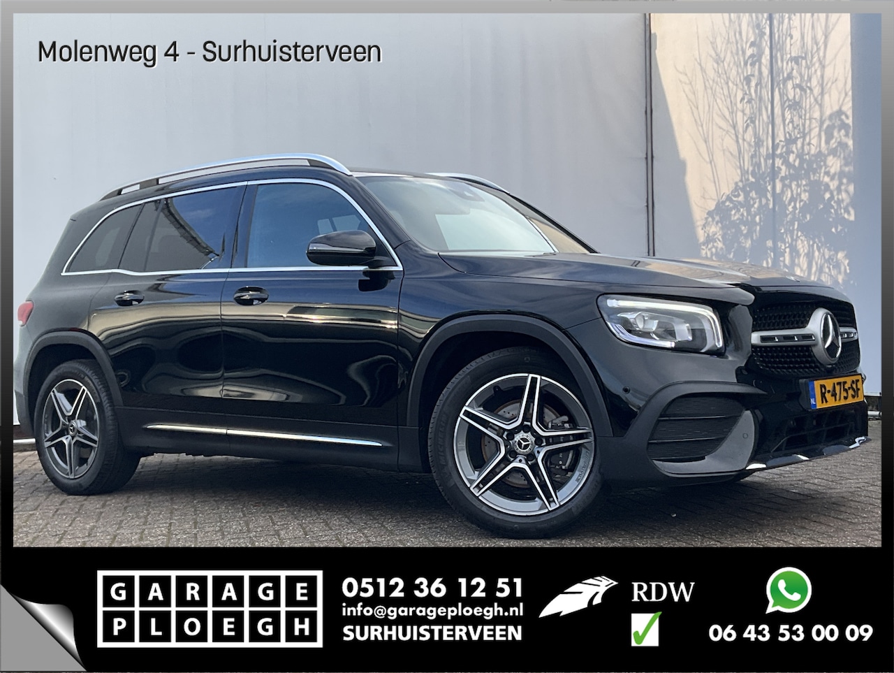 Mercedes-Benz GLB - 7-Pers 180 AMG Line 7-Pers Pano Trekhaak Stoelverw Led NL-Auto |AMG!| - AutoWereld.nl