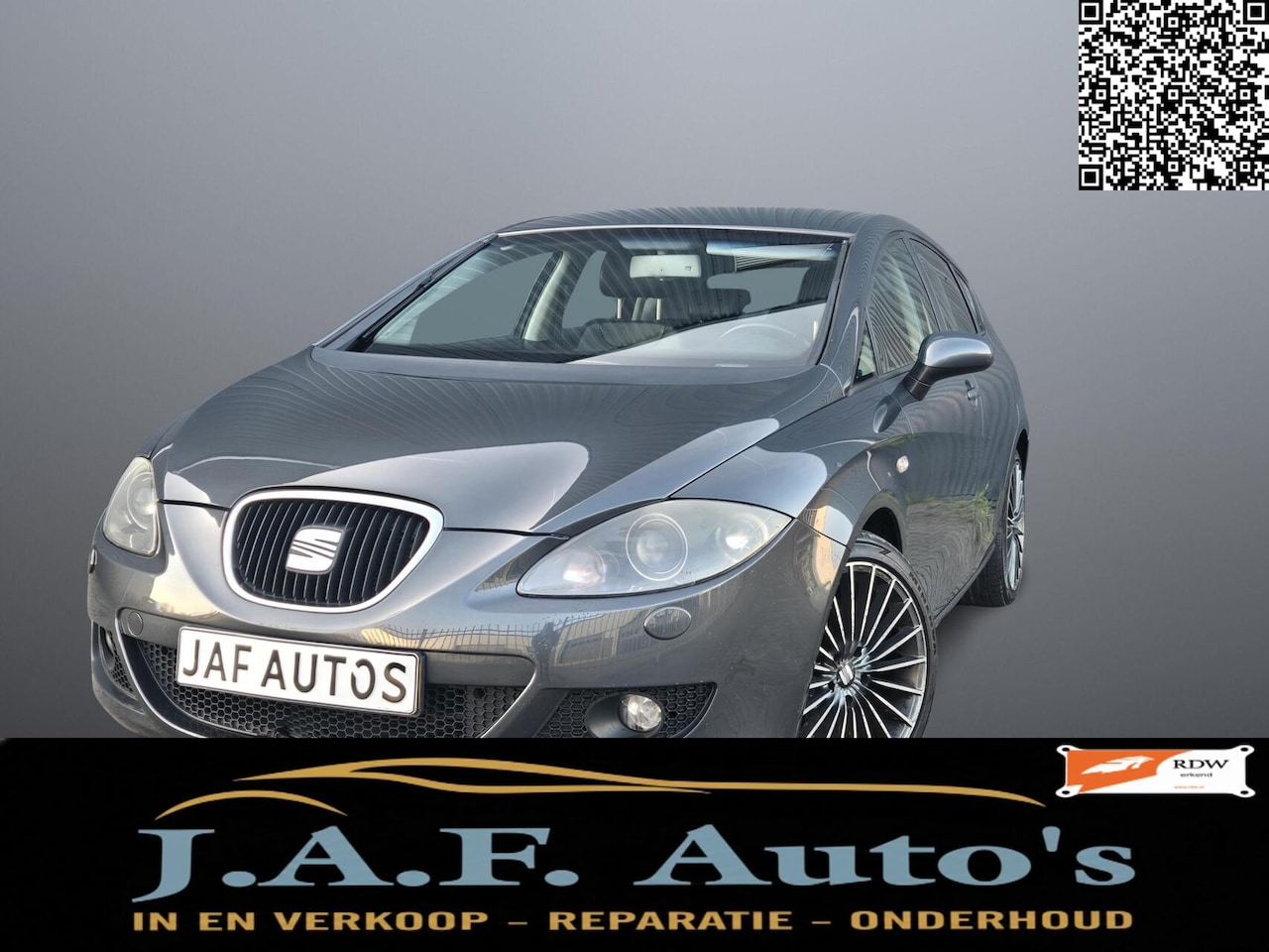 SEAT Leon - 2.0 FSI Sport Leder AUTOMAAT luxe nw apk!! - AutoWereld.nl