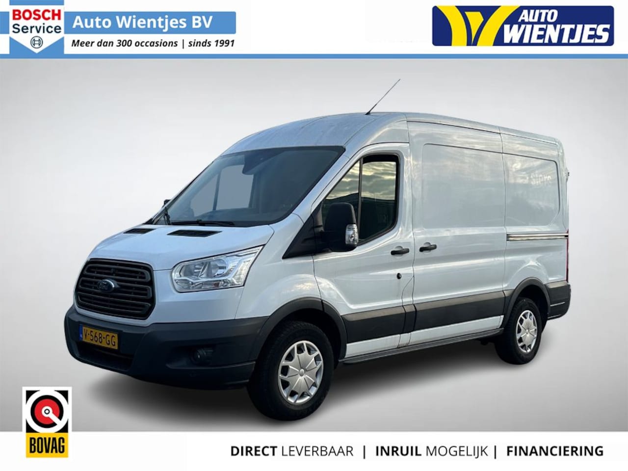 Ford Transit - 350 2.0 TDCI | L2H2 Trend 3-Pers | Airco | Cruise | Navi | Schuifdeur L+R - AutoWereld.nl