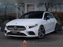 Mercedes-Benz A-klasse - A 180 AMG-Line 136pk | Cruise | Climate | Memory | Sfeer | Multibeam | Pano | Keyless | Ca
