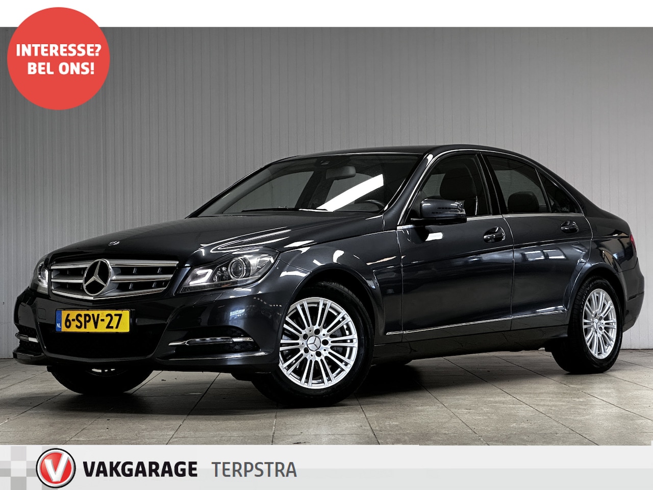 Mercedes-Benz C-klasse - 180 CDI Ambition Avantgarde/ Automaat!/ Bi-Xenon/ Half-LEDER/ 16''LMV/ Clima/ Navi/ Cruise - AutoWereld.nl