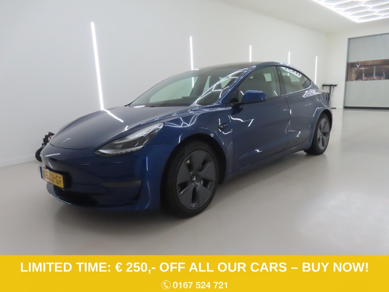 Tesla Model 3 - Long-Range AWD 351pk 75 kWh 92% SoH FACELIFT [ WARMTEPOMP+AUTOPILOT+620KM WLTP+PREMIUM AUD - AutoWereld.nl
