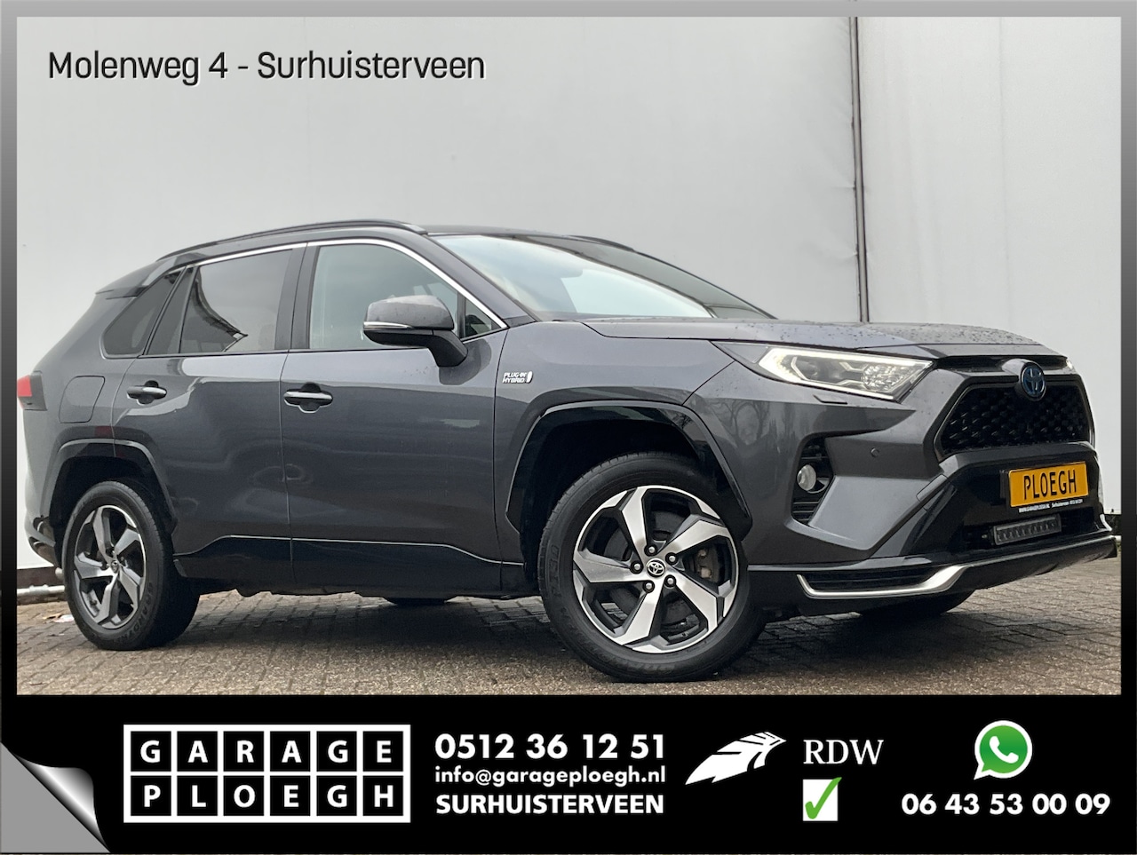 Toyota RAV4 - 2.5 Hybrid AWD PHEV Trekhaak Stoel/Stuurverw Carplay Leer Keyless Clima Voll.Onderhouden! - AutoWereld.nl