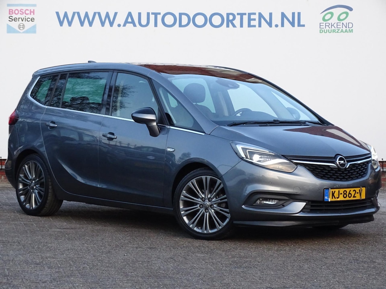 Opel Zafira - 1.4 Turbo Edition 7p.|CAM|NAV|LEDER - AutoWereld.nl