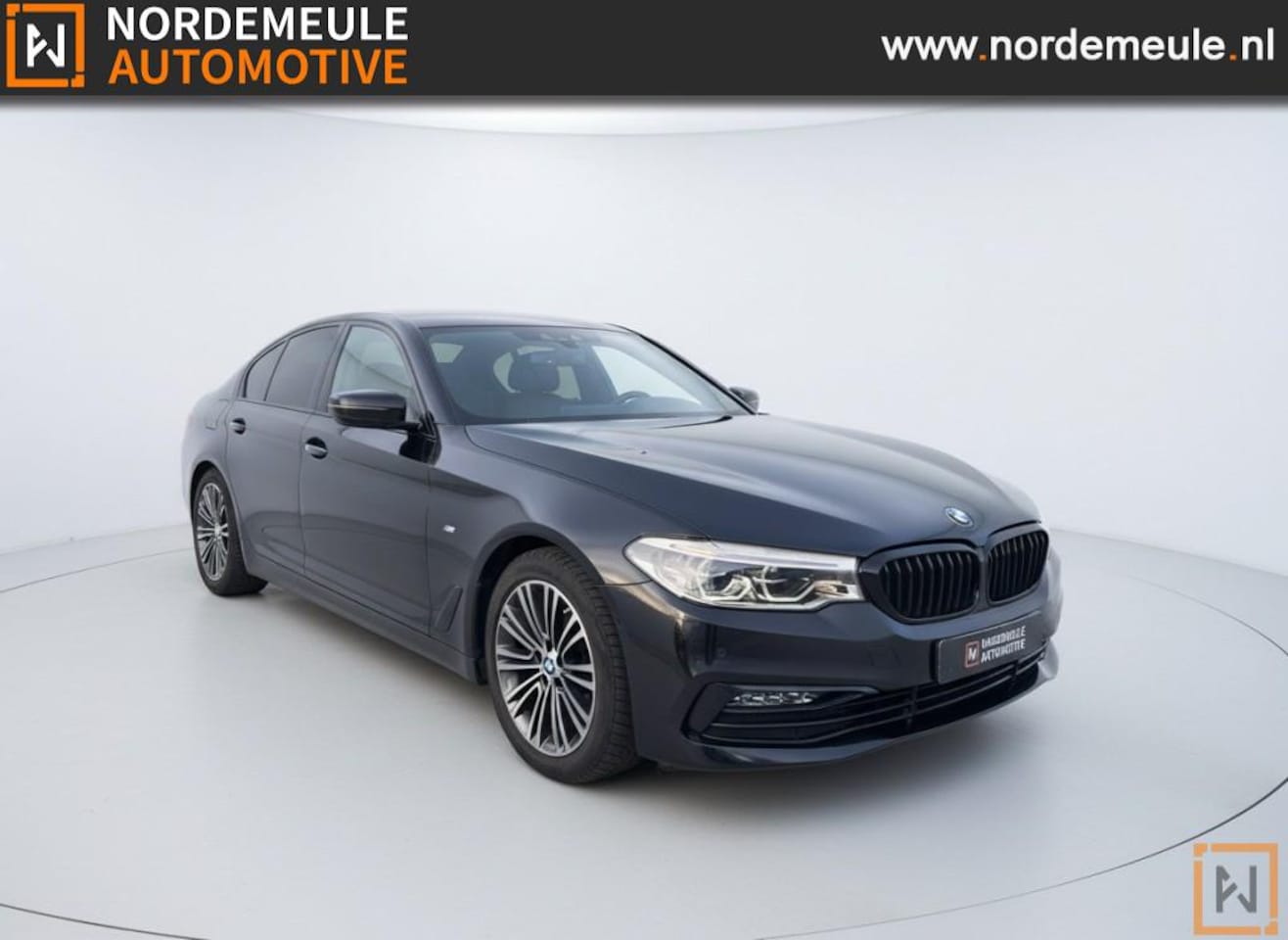 BMW 5-serie - 520D EDE HIGH EXE Sport Line, Xenon, Navi, Leder - AutoWereld.nl
