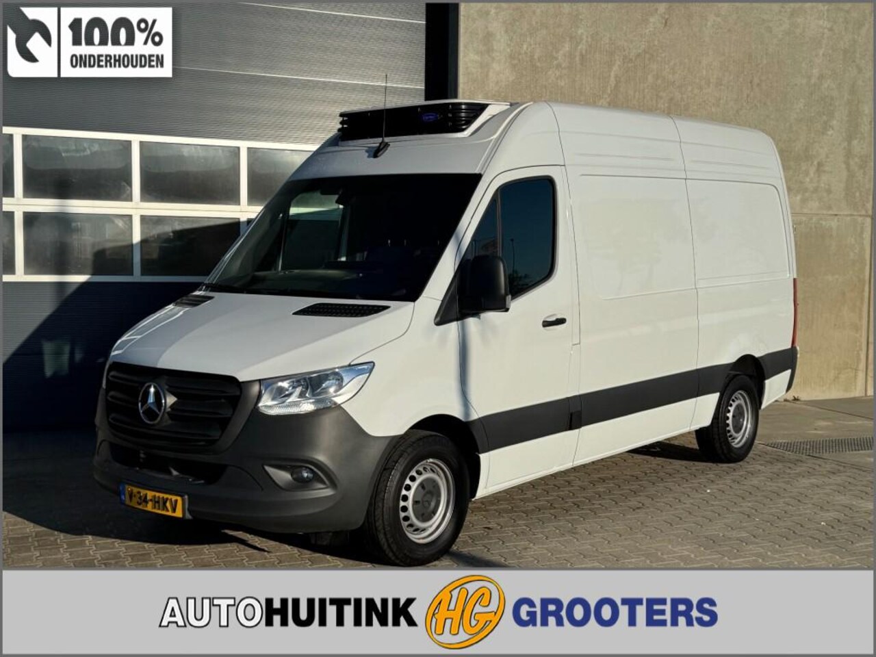 Mercedes-Benz Sprinter - 317 170pk  L2 H2 Koelwagen - koelen/vriezen -20 graden - camera - AutoWereld.nl