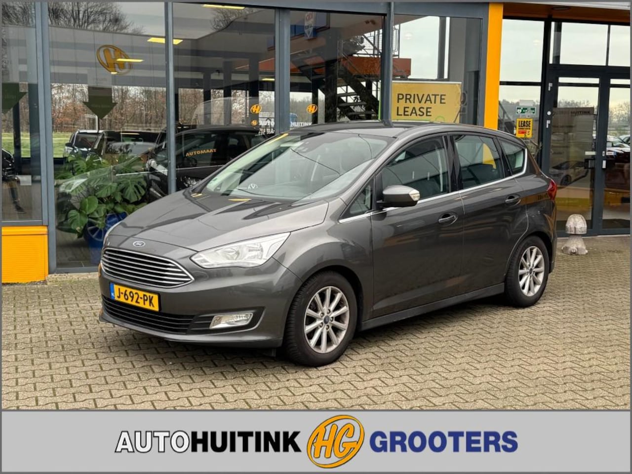Ford C-Max - 1.0 Titanium - navi - sensoren - applecarplay/android auto - AutoWereld.nl