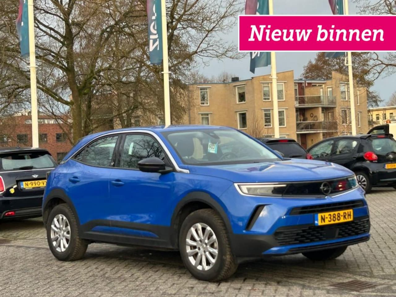 Opel Mokka-e - Edition 50-kWh 11kw bl. - Carplay, Navi, Cruise, Clima - AutoWereld.nl