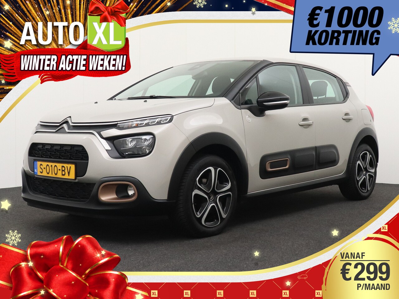 Citroën C3 - 1.2 83 PK C-Series Navi Carplay LED Park.sens - AutoWereld.nl