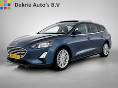 Ford Focus Wagon - 1.0 124PK Hybrid Titanium X Business / Panoramadak / Airco-ecc./ Xenon / Radio multimedia