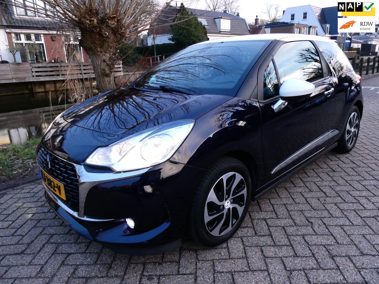 DS 3 - 1.2i 1e eigenaar 110.000km Clima Cruise Navi Led Historie - AutoWereld.nl