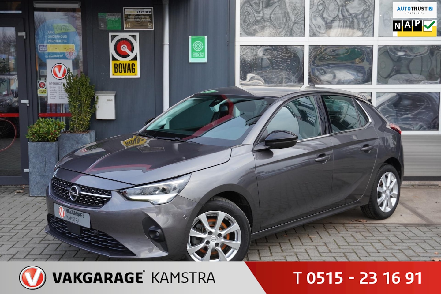Opel Corsa - 1.2 Elegance Autom. NAP DAB+/Airco/Cruise/AA+ACP - AutoWereld.nl