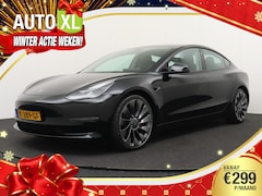 Tesla Model 3 - Performance AWD 75 kWh Autopilot Stoelverw. V+A