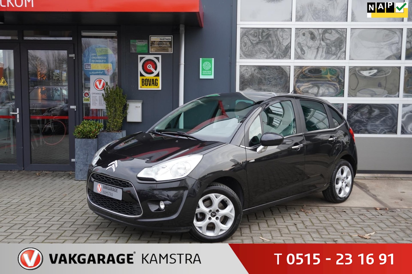 Citroën C3 - 1.6 VTi Exclusive NAP Clima/Cruise/Navi/PDC - AutoWereld.nl