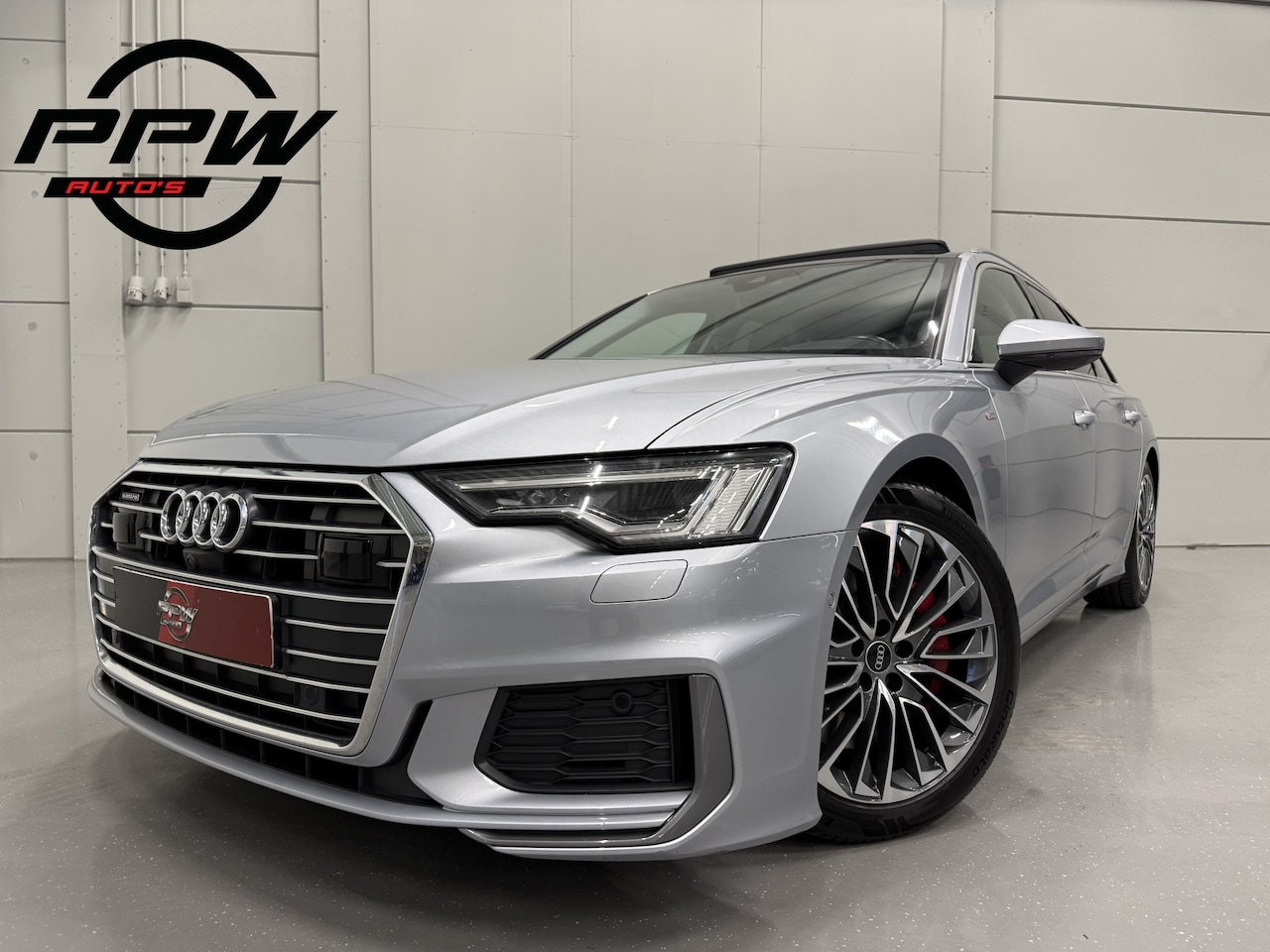 Audi A6 Avant - 55 TFSI e quattro Competition PANO/HEAD-UP/MEMORY/360CAMERA/ACC/KEYLESS/MATRIX/CARPLAY/S-L - AutoWereld.nl