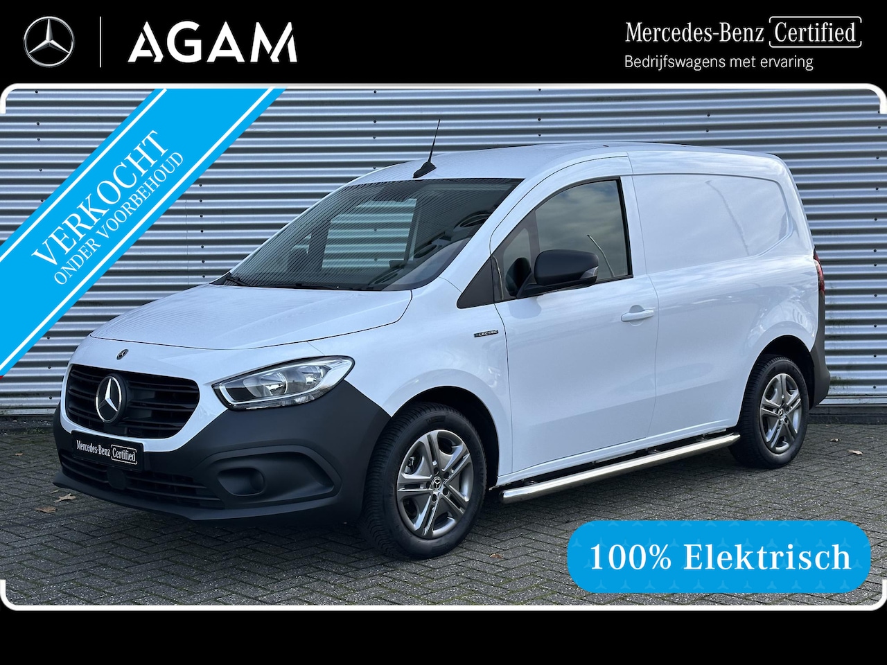 Mercedes-Benz eCitan - L1 Pro-Edition Airco Navigatie 51 kWh | SoH 99%| Wltp 285km Snelladen - AutoWereld.nl