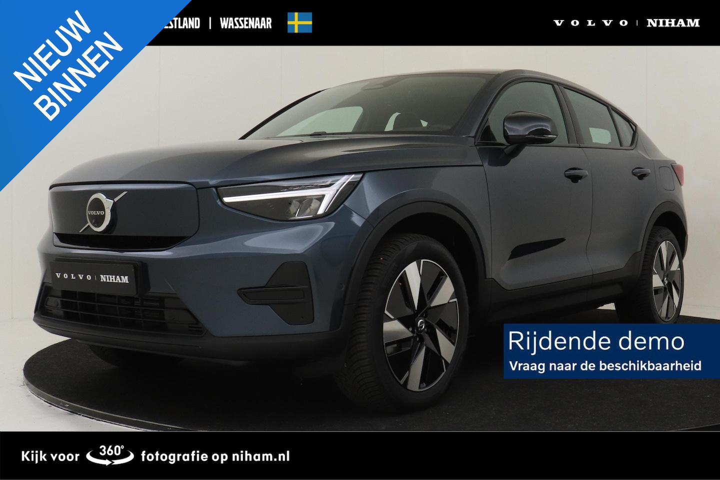 Volvo EC40 - SINGLE MOTOR EXTENDED RANGE PLUS 82 kWh -PANO.DAK|HARMAN/KARDON|360°CAM|KEYLESS|CARPLAY|GU - AutoWereld.nl