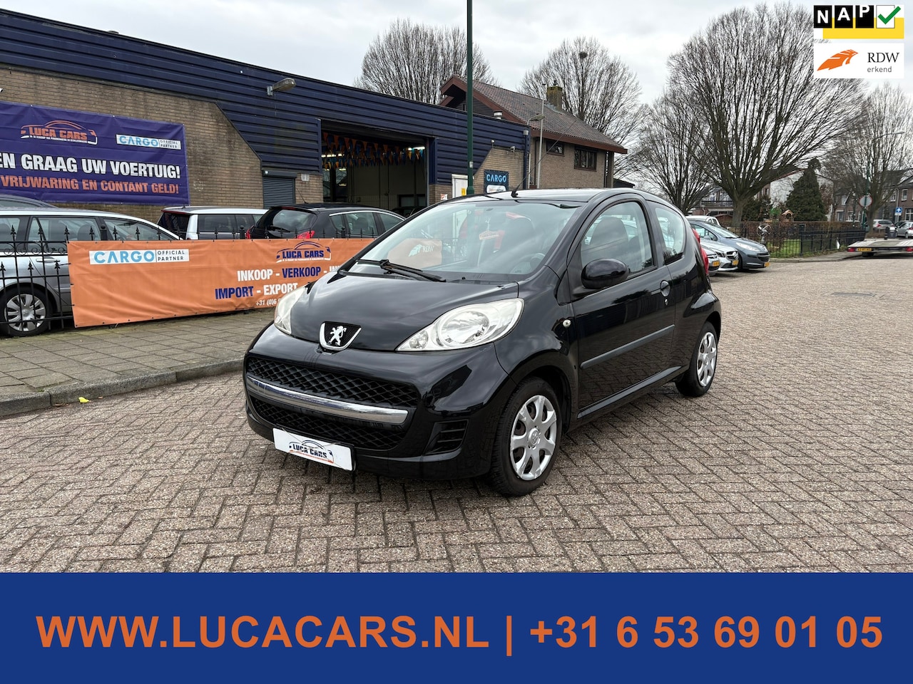 Peugeot 107 - 1.0-12V XS Airco 2X SLEUTEL + BOEKJES! - AutoWereld.nl