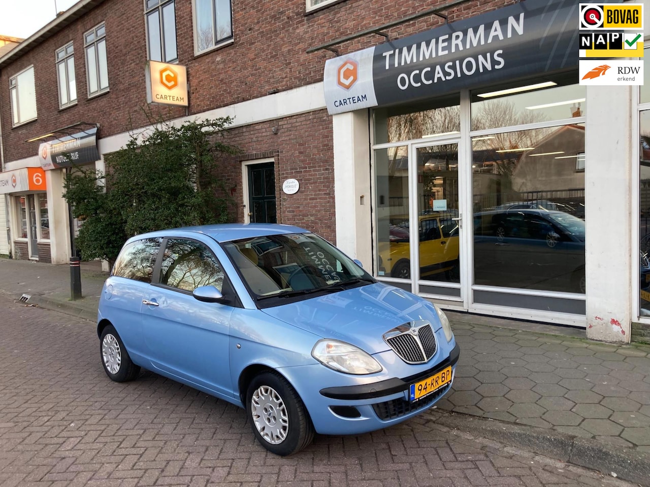 Lancia Y(psilon) - Ypsilon 1.2 Argento|87.300km NAP|Airco|El.ramen - AutoWereld.nl