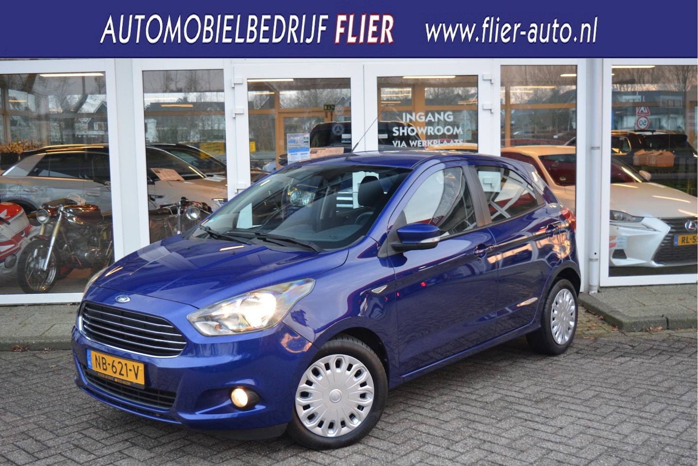 Ford Ka - 1.2 86PK Trend Ultimate ✅ Cruise ✅ PDC ✅ Airco ✅ Orig. NL ✅ NAP - AutoWereld.nl