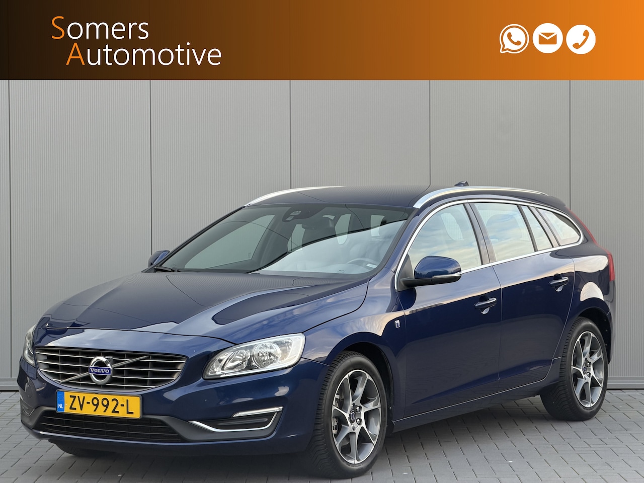 Volvo V60 - 1.6 D2 Ocean Race | Leder | Navigatie | Trekhaak | Dealeronderhouden! - AutoWereld.nl