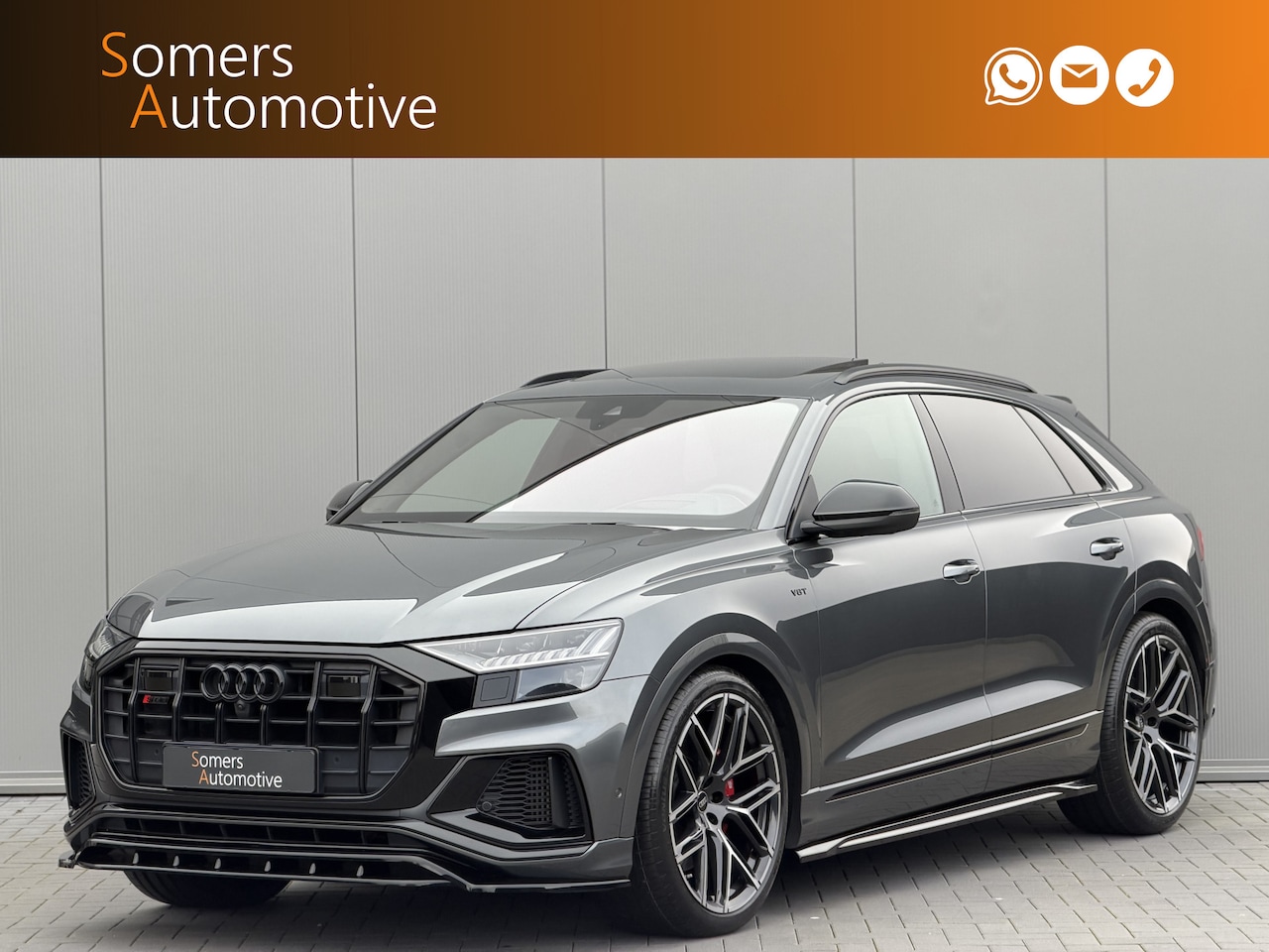 Audi SQ8 - 4.0 TDI quattro | Panorama | Soft Close | Nachtzicht | HUD | 23" RS - AutoWereld.nl