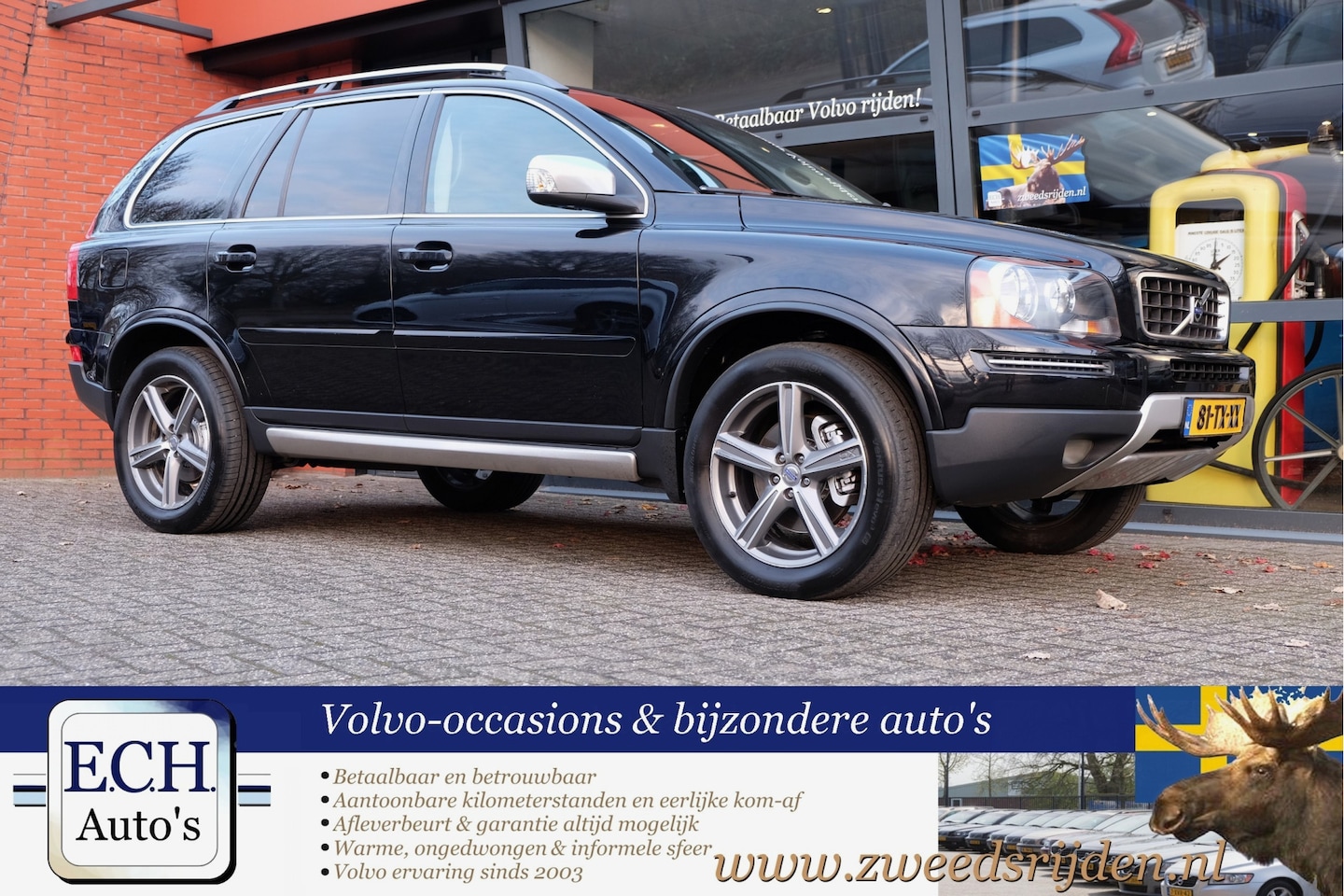 Volvo XC90 - 2.4 D5 185 pk Aut. Sport Schuifdak, Leer, Trekhaak - AutoWereld.nl