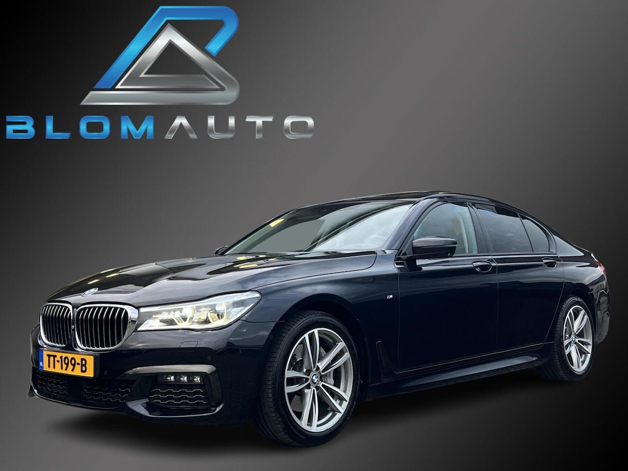 BMW 7-serie - 740i M-SPORT ZEER COMPLEET! MASSAGE+SUNROOF+ACC - AutoWereld.nl