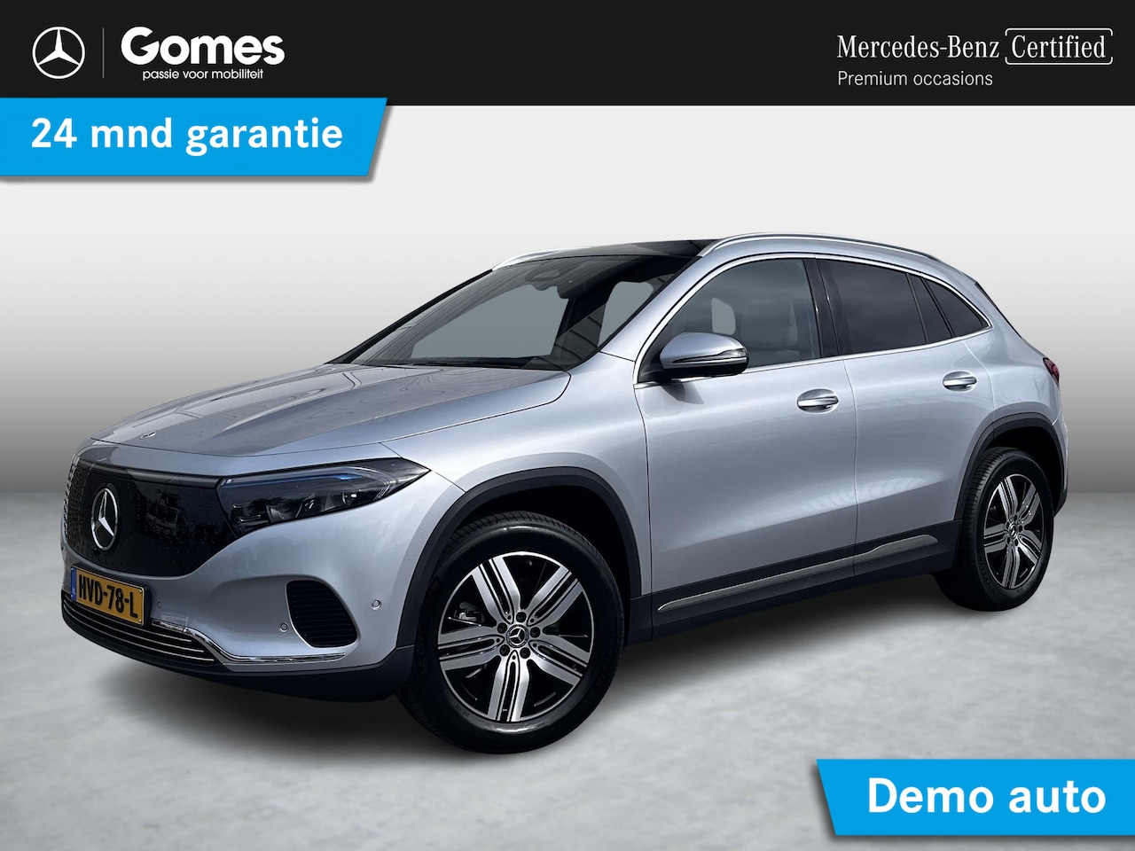 Mercedes-Benz EQA - 250+ Luxury Line | Panoramadak | Trekhaak | Beige Interieur | Elektrisch Verstelbare Stoel - AutoWereld.nl