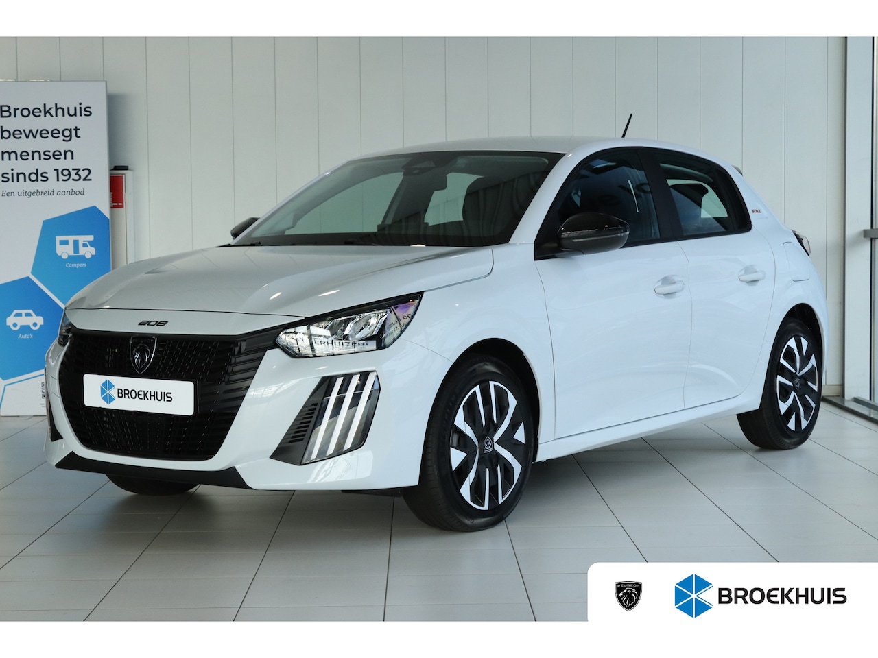 Peugeot 208 - Style | Active Lane Departure Warning System | Dashboard en deurpanelen in kunststof met c - AutoWereld.nl