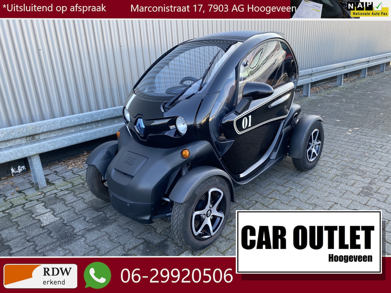 Renault Twizy - Urban Leer, Pano, LM, – Inruil Mogelijk – - AutoWereld.nl