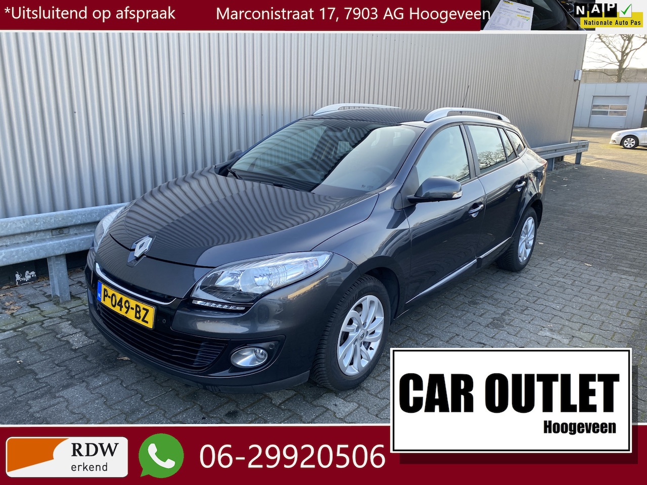 Renault Mégane Estate - 1.2 TCe Bose Clima, Navi, CC, PDC, LM, Trekh, nw. APK – Inruil Mogelijk – - AutoWereld.nl